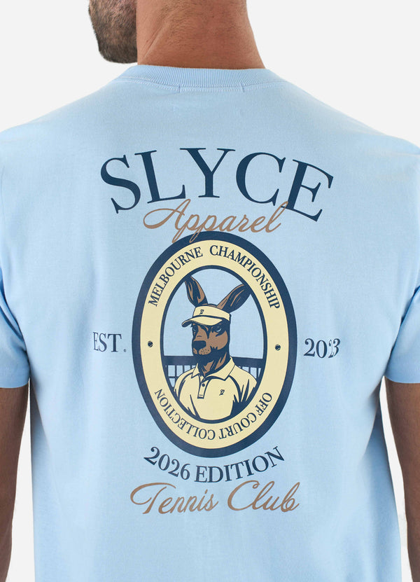 Camiseta On Season Graphics Melbourne Light Blue