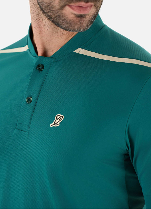Camisa Henley On Season Lite TM Cyprus Green