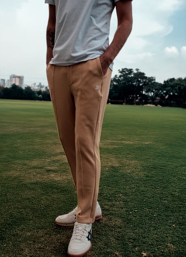 Calça Classics Piquet Palha