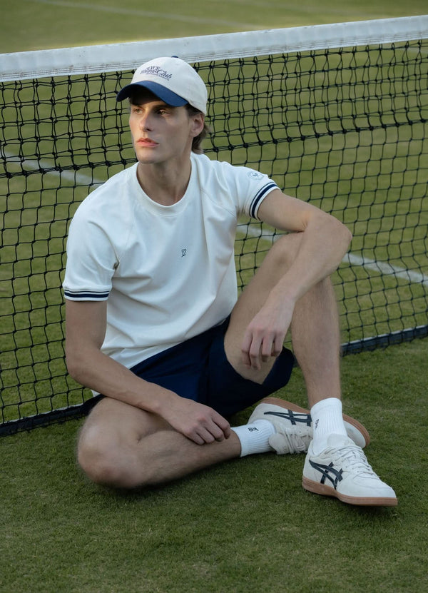 Camiseta Raglan In and Out Off White