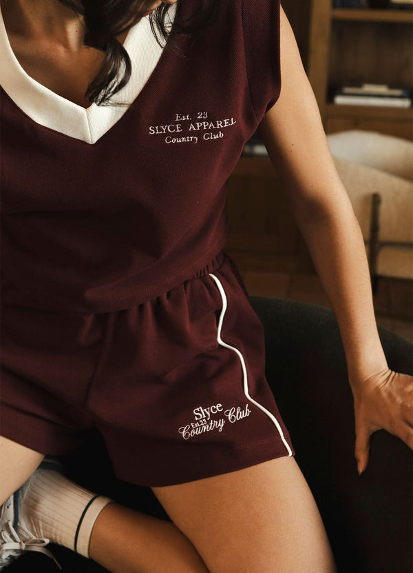 Shorts Twill Vintage Mahogany