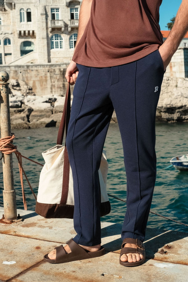 Calça Classics Piquet Navy