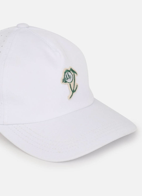 Golf Performance Cap Clubhouse White