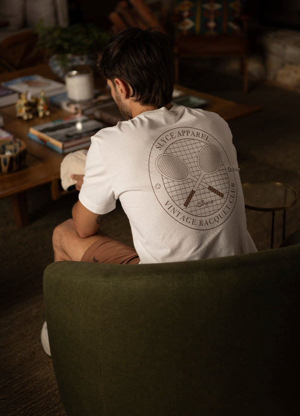 Camiseta Racquet Club Off White