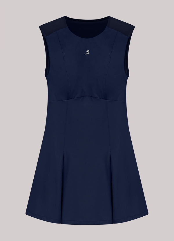 Vestido Pleated Tule