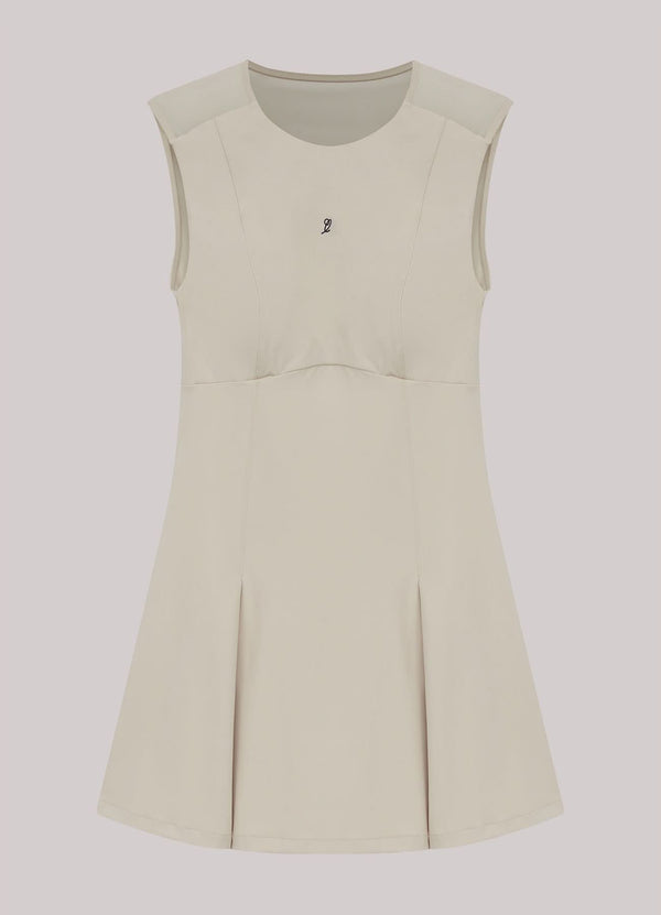 Vestido Pleated Tule