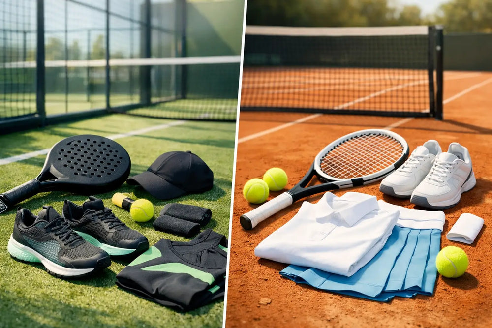 Padel ou tênis: roupas para jogar melhor
