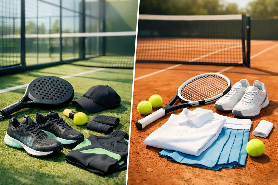 Padel ou tênis: roupas para jogar melhor