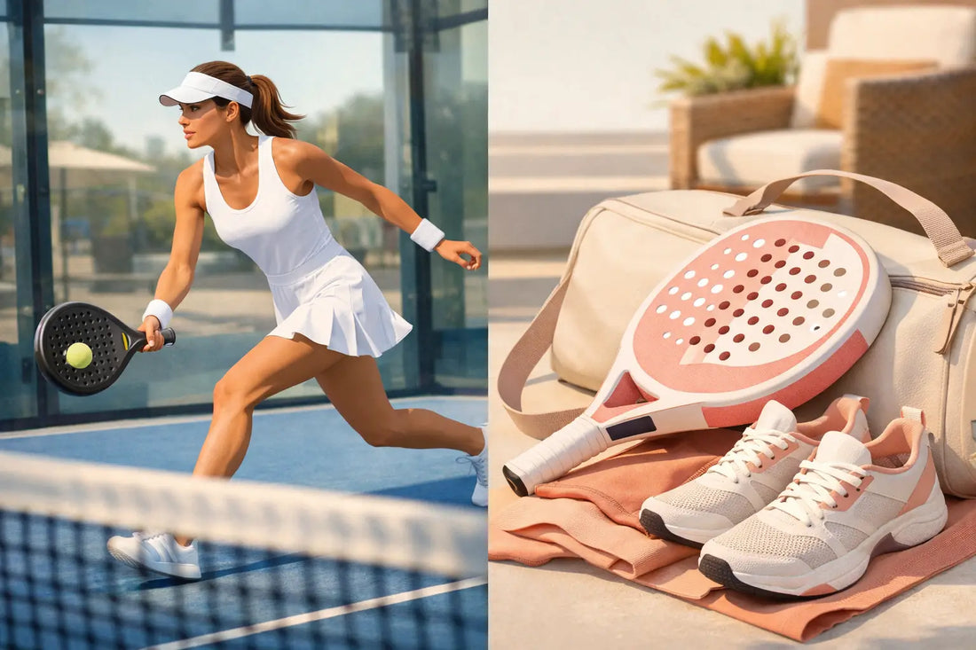 Moda padel feminina: performance com estilo