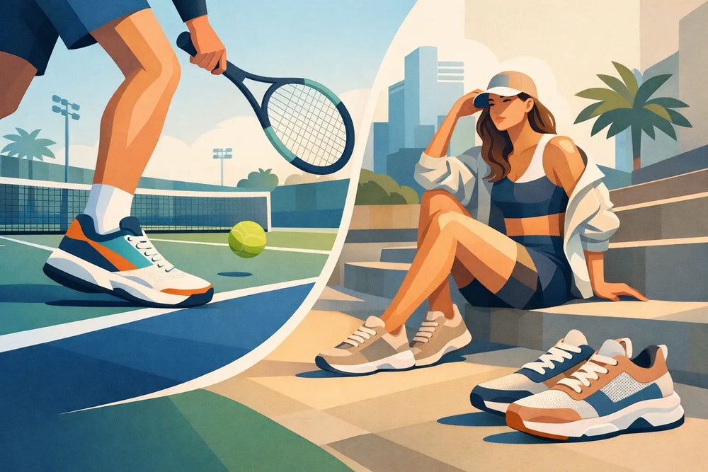 Tendências moda tênis 2026 para as quadras