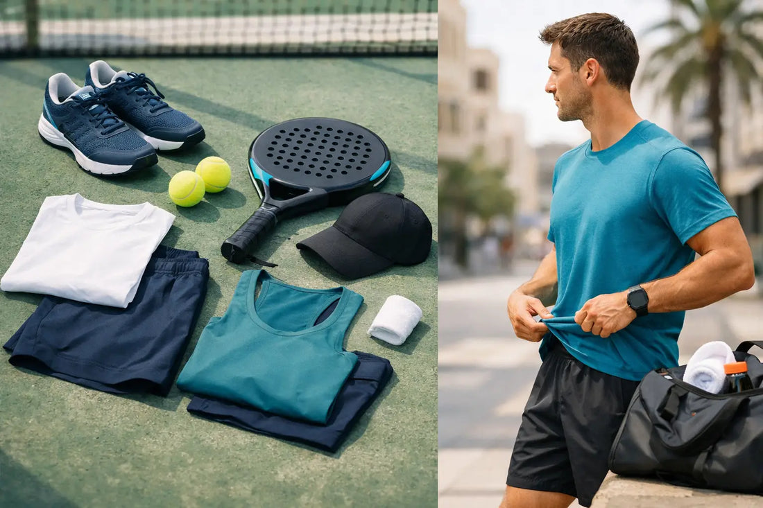Como escolher roupa para padel com precisão