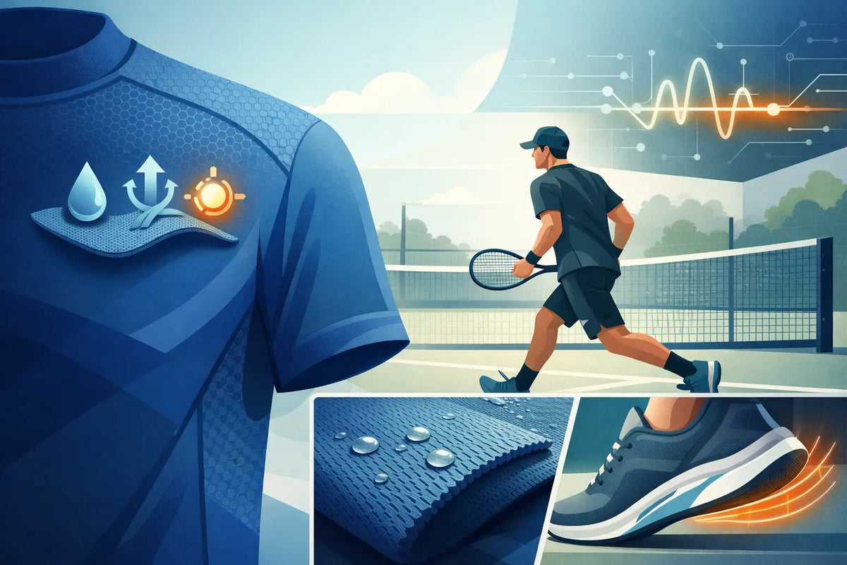 Tecnologia têxtil esportiva que muda o jogo