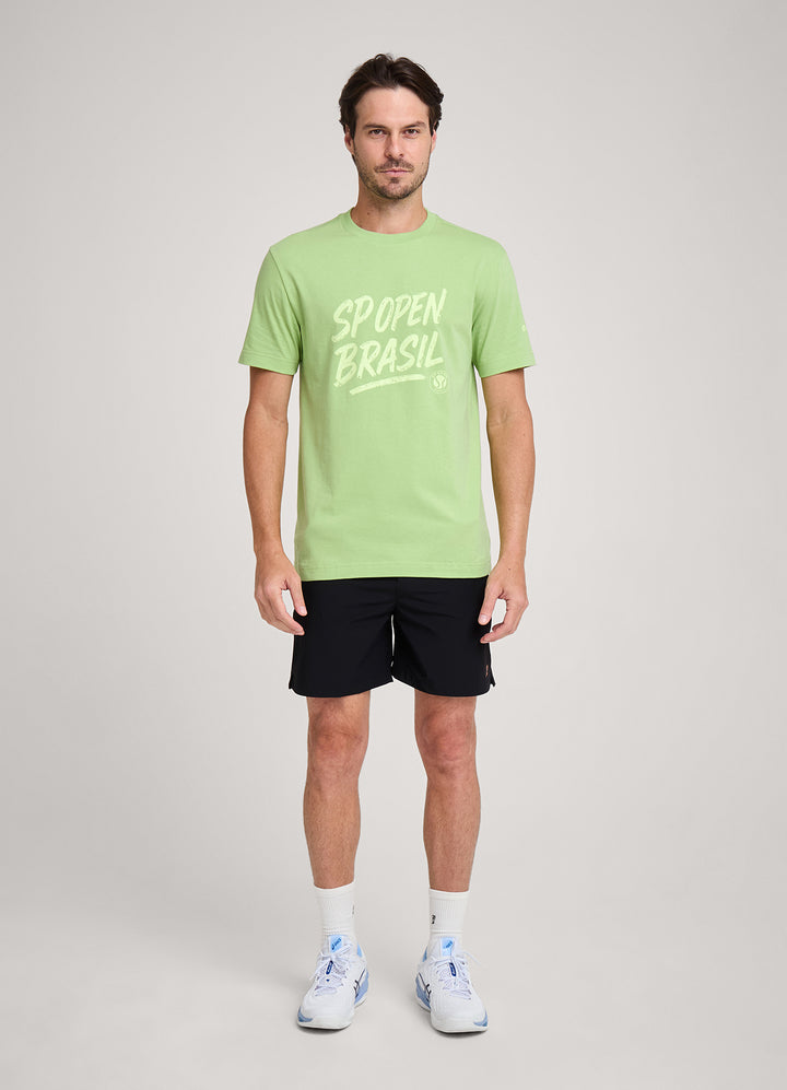 Camiseta Letter SP Open