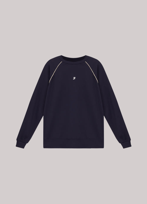 Crewneck Raglan In And Out