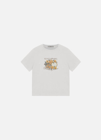 Camiseta Raglan Blooming Serve Feminino