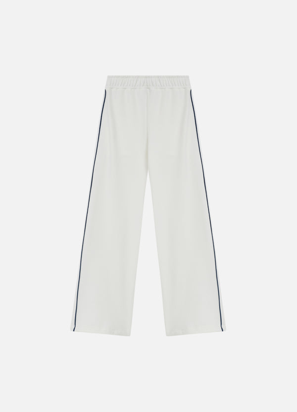 Calça Reta Essential Feminina Off White