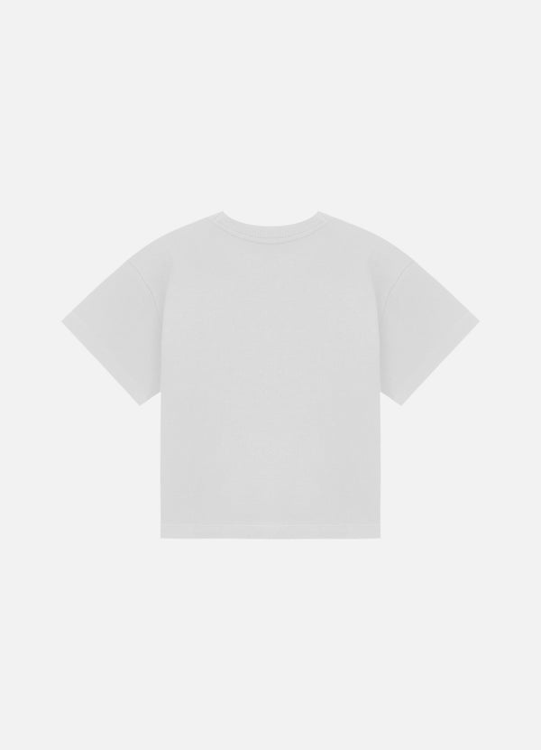 Cropped Tee Essential Feminina Off White