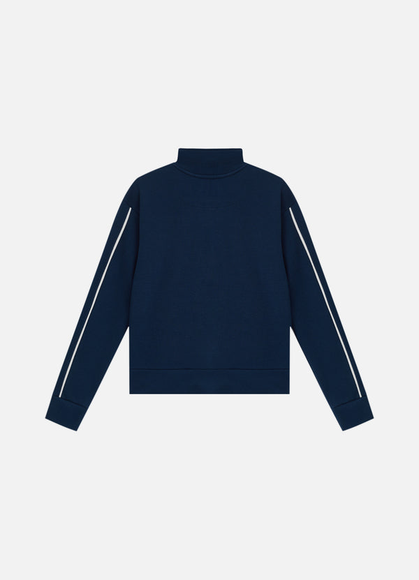 Casaco Essential Quarter Zíper Feminino Navy