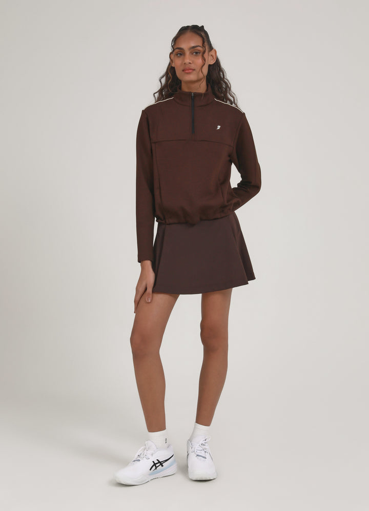 Blusa Quarter Zip All Court Fem