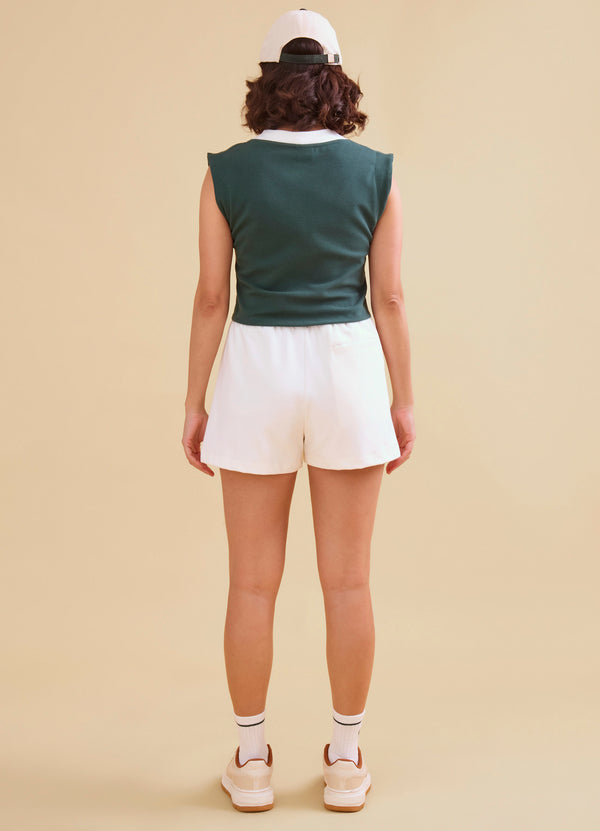 Regata Decote V Vintage Vintage Green
