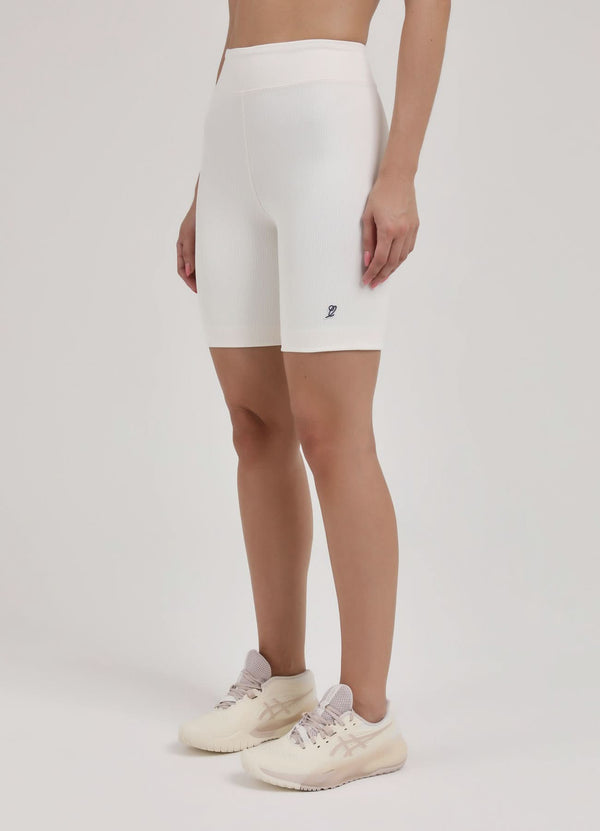 Shorts Bike Canelado Off White