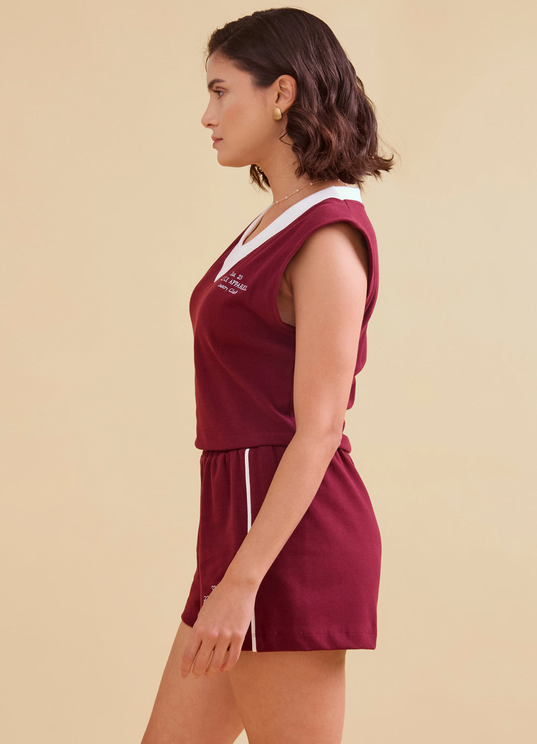 Regata Decote V Vintage