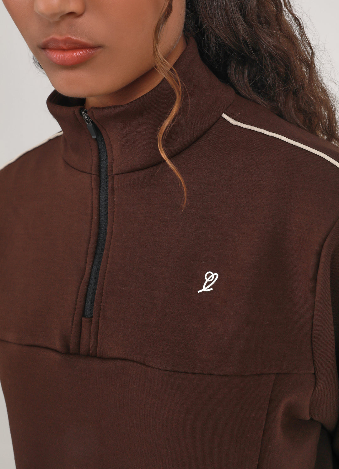 Blusa Quarter Zip All Court Fem