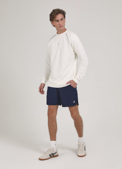 Crewneck Raglan In And Out