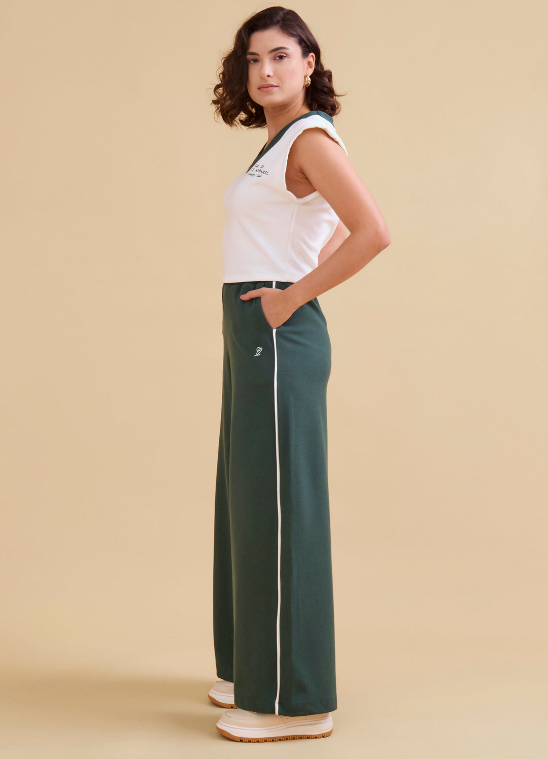 Calça Wide Twill Vintage