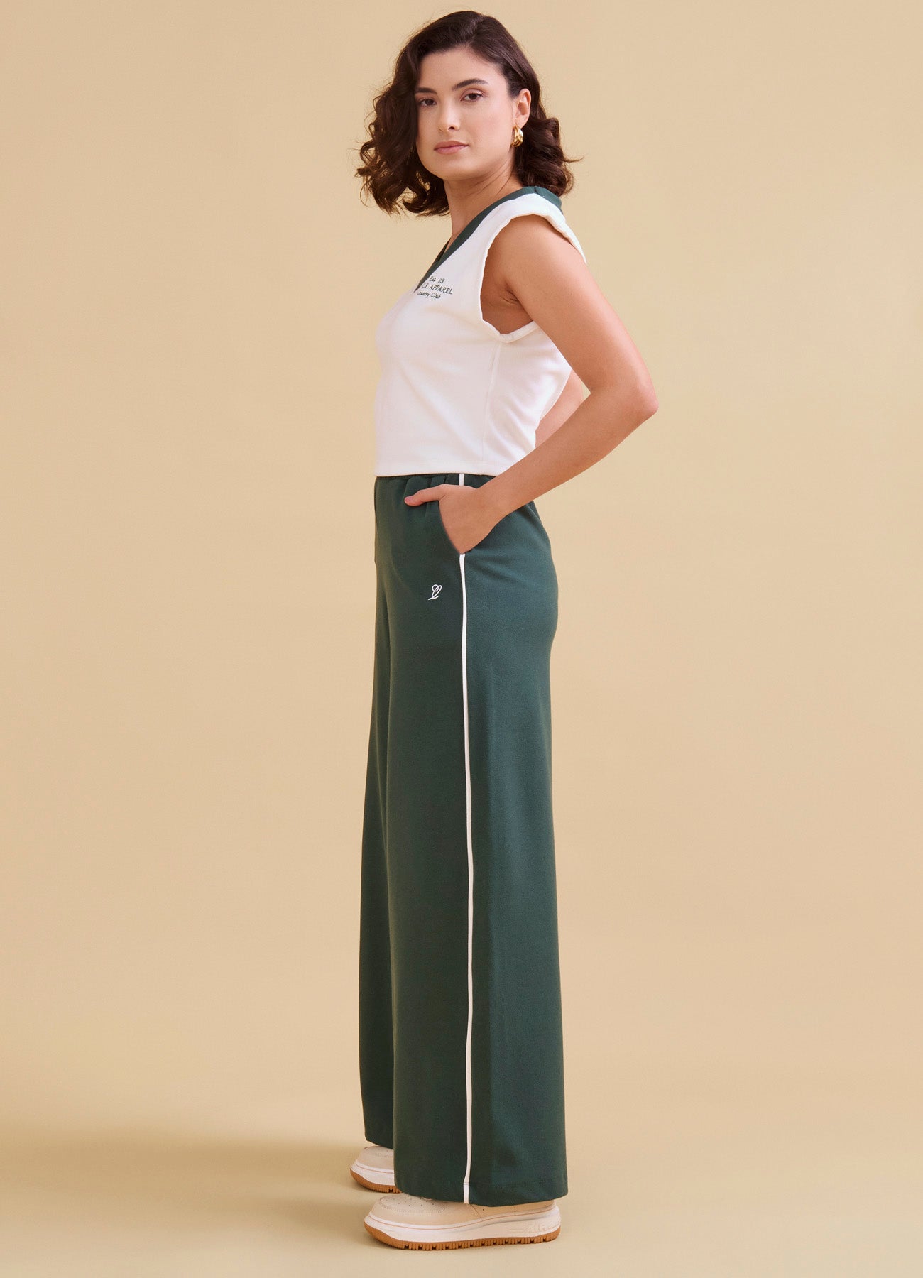 Calça Wide Twill Vintage
