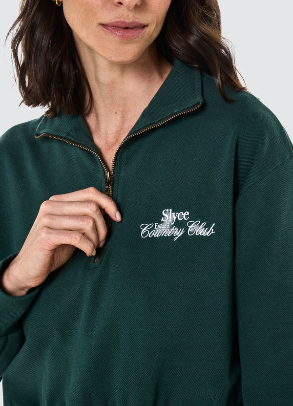 Casaco Twill Cropped Vintage Vintage Green