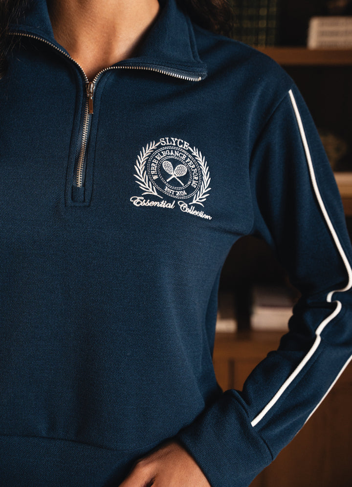 Casaco Essential Quarter Zíper Feminino