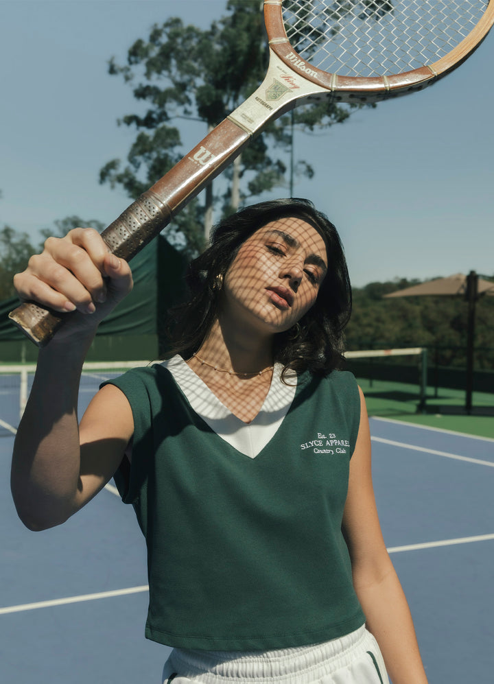 Regata Decote V Vintage