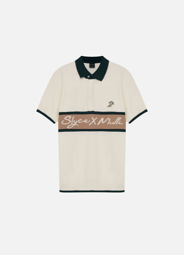 Polo Tricot Manga Curta Slyce x Mulli