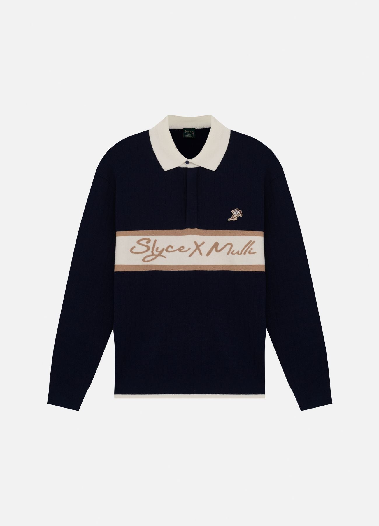 Polo Tricot Manga Longa Slyce X Mulli