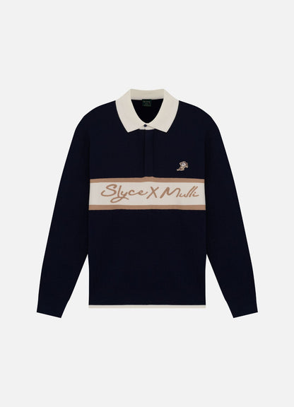 Polo Tricot Manga Longa Slyce X Mulli