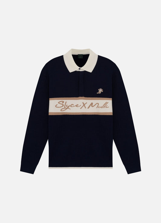 Polo Tricot Manga Longa Slyce X Mulli