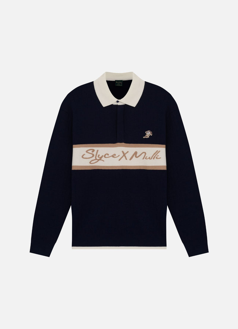 Polo Tricot Manga Longa Slyce X Mulli