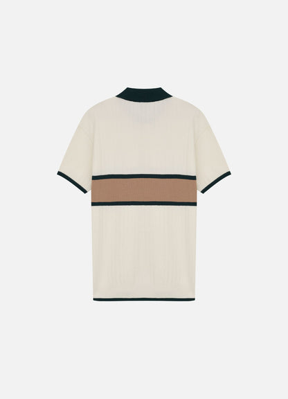 Polo Tricot Manga Curta Slyce x Mulli