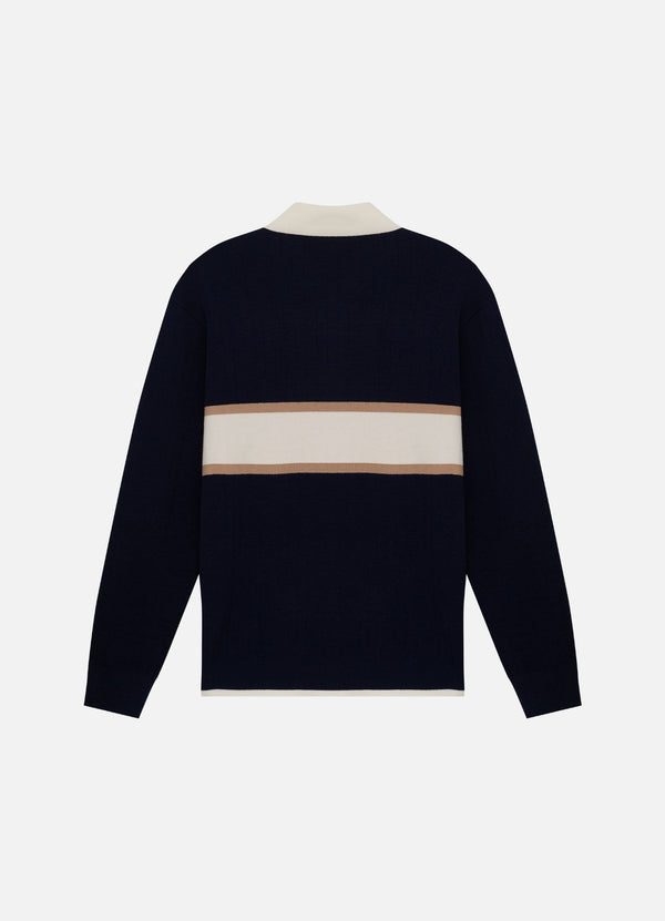 Polo Tricot Manga Longa Slyce X Mulli