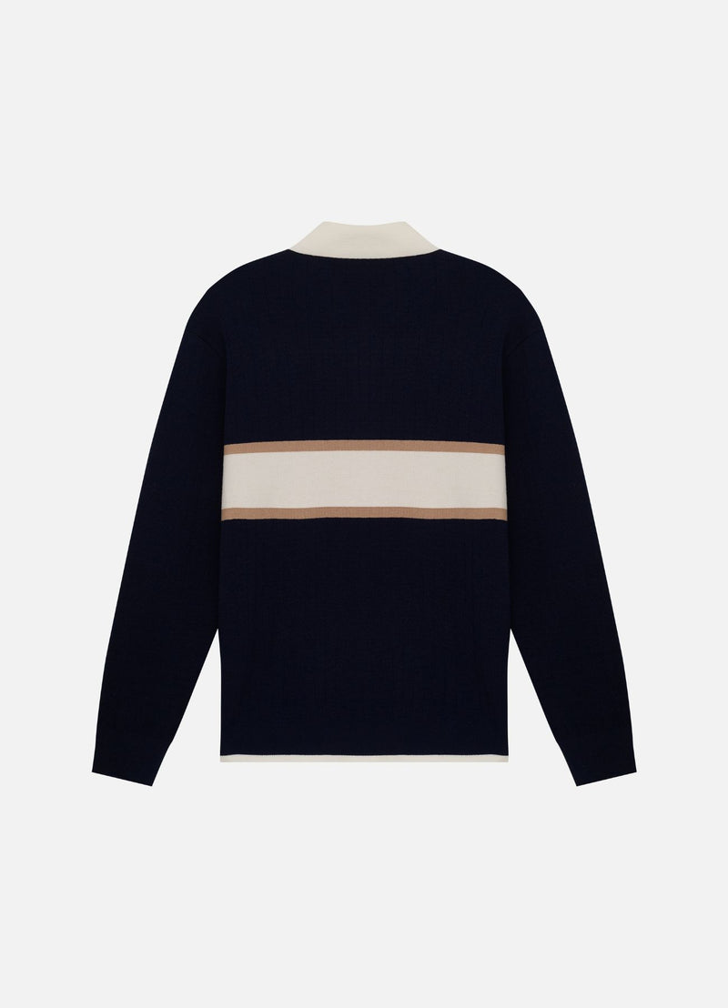 Polo Tricot Manga Longa Slyce X Mulli