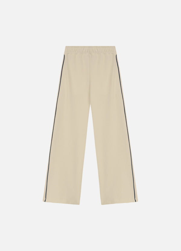 Calça Reta Essential Feminina Off White