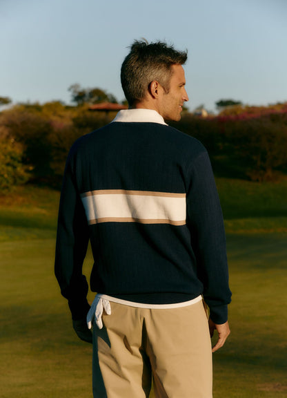 Polo Tricot Manga Longa Slyce X Mulli