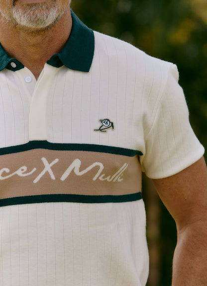 Polo Tricot Manga Curta Slyce x Mulli