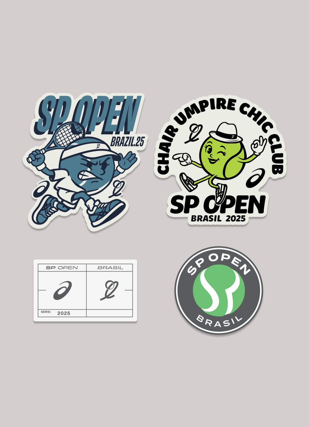 Pack de Adesivos SP Open