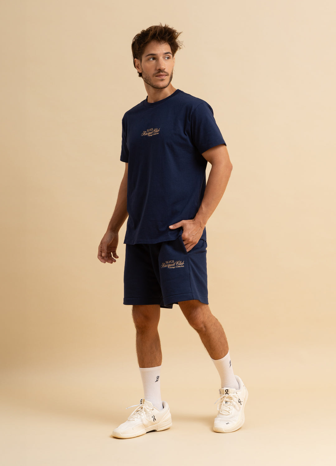 Racquet Club Embroidered T-Shirt