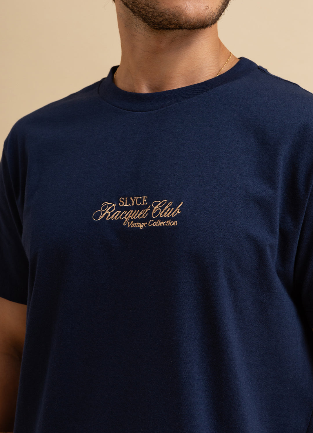 Racquet Club Embroidered T-Shirt
