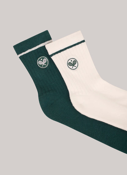 Meia Vintage Feminina - 2 Pares