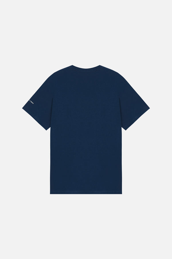 Camiseta Casual Logo SP Open Navy