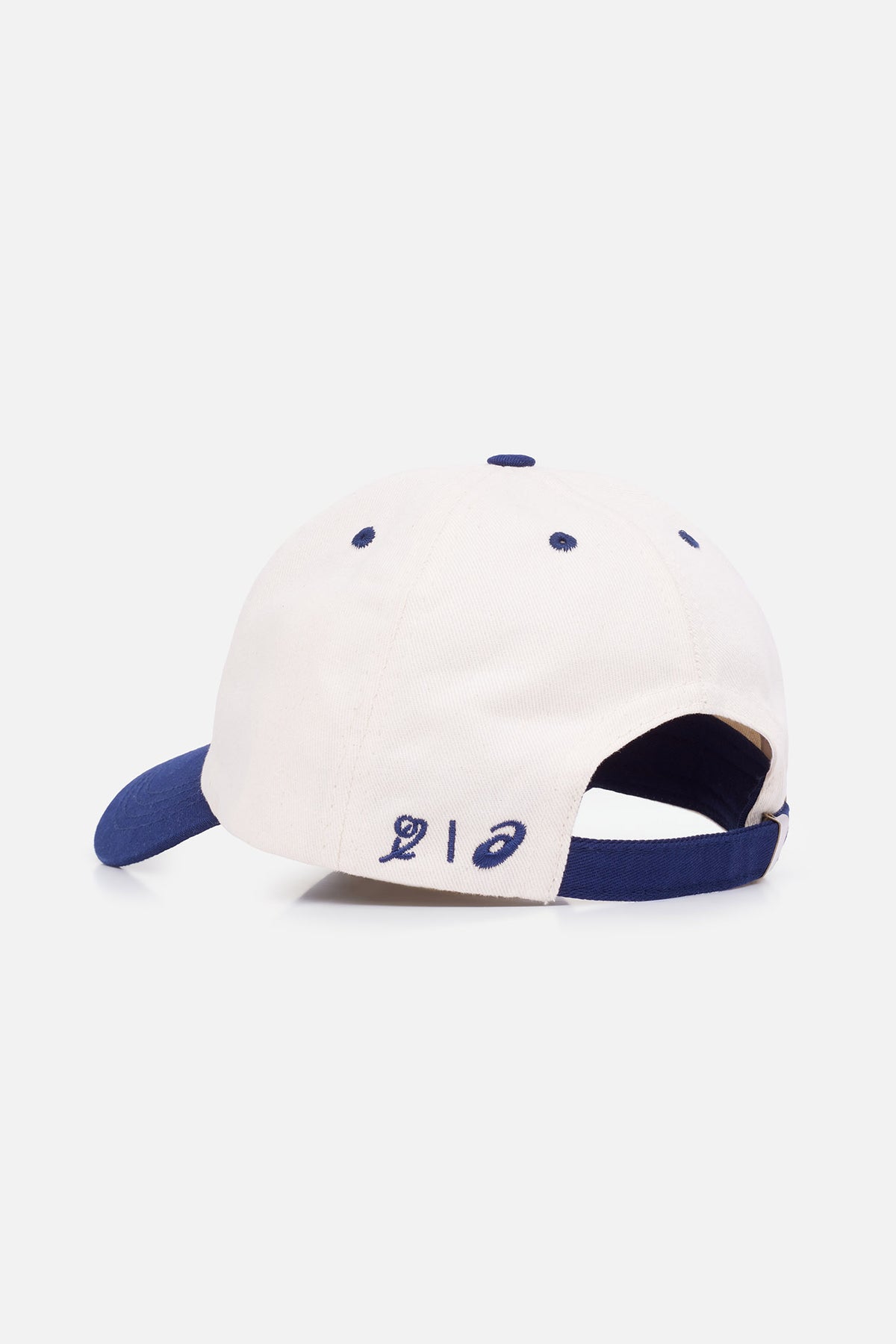 Boné 6 Panel Patch Label - Off White / Navy